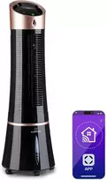 Kondicionierius Klarstein oro vėsintuvas 4-in-1 su ventiliatoriumi, drėkintuvu, jonizatoriumi, 6 l talpa, 30 W, Skyscraper Ice Smart