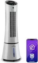Kondicionierius Klarstein oro vėsintuvas, ventiliatorius, oro drėkintuvas ir jonizatorius 30 W, 6 l talpa, Skyscraper Ice