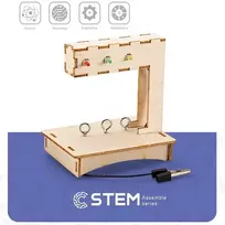 Extra Digital STEM Konstrukcinis Rinkinys - Papildomas Skaitmeninis Medinis Šviesoforo STEM Surinkimo Rinkinys 110 × 105 × 100 mm
