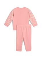 Puma Sportinis Kostiumas Vaikams Ess No. 1 Logo Sweat Suit Pink 686284 18 686284 18/104, 92