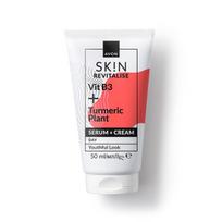 SKIN Revitalise Vit B3 + Turmeric Plant lyginamasis veido serumas-kremas, 50 ml, Avon