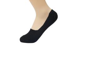 Unisex pėdutės su silikonu kulnų srityje be Snazzy ST-37, juodos, 39-44