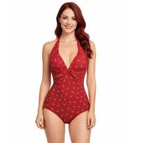 Moteriškas maudymosi kostiumėlis Saitdress, raudonas, S