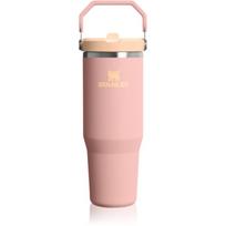 Stanley IceFlow™ Flip Straw 2.0 Tumbler nerūdijančiojo plieno termogertuvė Peach Rose 890 ml