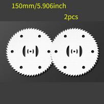 Universalūs vejapjovės peiliai, 150 mm integruotas smailus danties pjovimo peilis: 2 dalys