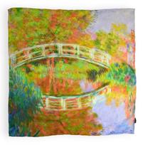 Šilkinė skarelė iš Mulberry šilko MONET 000084