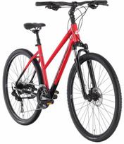 Dviratis Tabou Flow 3 W 21 black-red-L / 21"