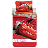 Automobiliai - Žaibas McQueen raudona vaikiška patalynė, berniukui, užtrauktukas, medvilnė 140x200cm OEKO-TEX, Universalus
