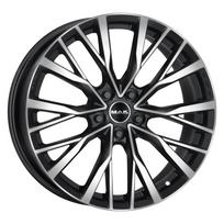 Ratlankis MAK Kent R21x8.5 5x120 ET 38 CB 72.6 (Black Mirror) (1050 kg)