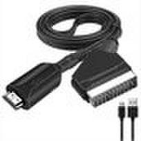 Hdmi į Scart kabelį 1 metro ilgio tiesioginio ryšio patogus konverteris