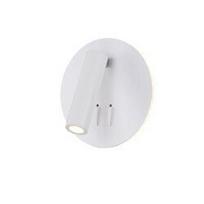 Sieninis šviestuvas Maytoni Ceiling baltos spalvos su LED lemputėmis C176-WL-01-6W-W