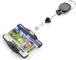 DURABLE Ausweishalter mit Jojo EXTRA STRONG für 1 Karte 1 ST 868901