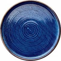 Verlo Deep Blue plokščias 25 cm lėkštė
