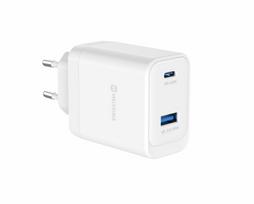 Swissten Travel Charger Core Gan USB-C PD 45W / USB-A QC 18W QC