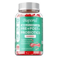 Synbiotics, rich in prebiotics and probiotics, containing lactobacillus and bifidobacteria, promote gut health and relieve bloating. 100
