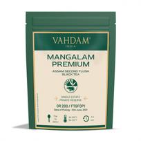 Juodoji arbata Assam Mangalam Premium (100 g), Mangalam Premium Assam juodoji arbata, VAHDAM