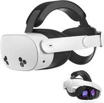 Maecker VR Elite dirželis Meta Quest 3S/3, patogus ir stabilus standartinio laikiklio pakaitalas (HS01-Q3-BW)