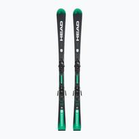 Kalnų slidės HEAD Supershape e-Magnum SW BB-PR + apkaustai PRD 12 GW black/green