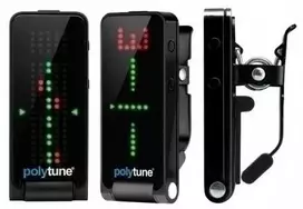 TC Electronic PolyTune Clip Juodas - Imtuvas gitarowy na klipsie juoda