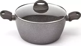 Florina Aliuminio indas Florina Laja Akmuo pilkas 20 cm 2.4 l