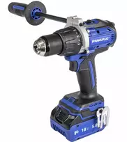 Suktuvas-gręžtuvas RawlPlug R-PDD18-P100-XL2; 18 V; 2x5,0 Ah akum.