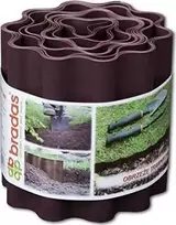 BRADAS banguotas vejos apvadas rudas 9m x 15cm