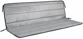 Aio Factory Putplasčio sodo pagalvėlių komplektas, 150x50x50 cm, tamsiai pilkas