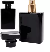 Plastikinis butelis su metaliniu dangteliu 30ml - mėginio buteliukas