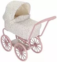 Lėlių vežimėlis Little Dutch Gėlės