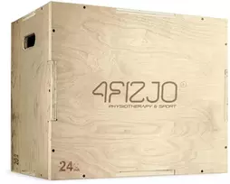 4Fizjo Pliometrinė šuolio dėžė 50 x 75 x 60