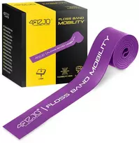 4Fizjo FLOSS BAND 1 mm violetinė reabilitacinė mankštos juosta