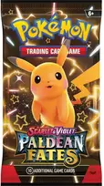 Pokemon Paldean Fates booster pakelis – 10 TCG kortų kolekcionieriams