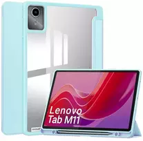 Dėklas na tablet 4kom.pl Dėklas Crystal case do Lenovo Tab M11 10.95 11 TB330FU TB330XU TB331FC, mėlyna