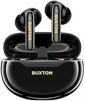 Buxton BTW 7200 Juodas Tuya - į ausis įkišamos belaidės ausinės su įkrovimo dėklu, juodas