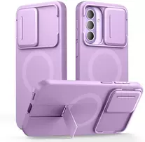 Dėklas Tech-Protect KEVLAR AURA MAGSAFE Samsung Galaxy A57 VIOLETINIS