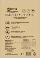 Kalcio karbonatas 25 kg (pašarinė kreida)