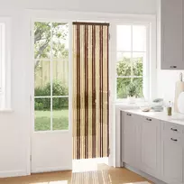 Vabzdžių Užuolaida iš Chenille Ruda ir beigė 56 x 200 cm