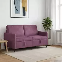 Sofa su saugojimo vieta Violetinė 152 x 78 x 87 cm Poliesteris