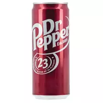 Gazuotas vaisių skonio gėrimas DR.PEPPER, 330 ml