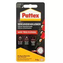 Greitai stingstatntys klijai mini PATTEX, 3 g