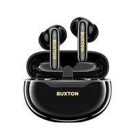 Buxton BTW 7200 Black Tuya - Belaidės į ausis ausinės su įkretimo dėžute, juodos