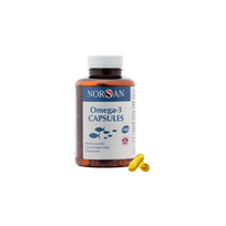 NORSAN Omega-3 kapsulės su žuvų taukais