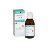 NORSAN OMEGA-3 FISK, apelsinų skonio žuvų taukai