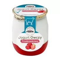 Avių pieno jogurtas su braškėmis