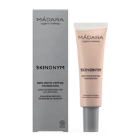 Pusiau matinis makiažo pagrindas su peptidais "Skinonym", 30 ROSE IVORY