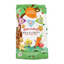 Sausainiai su obuoliais ir morkomis MELA & CAROTA, ekologiški