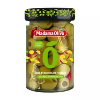 Alyvuogės su citrinomis ir aitriosiomis paprikomis