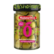 Alyvuogės su rožiniais pipirais ir rozmarinais