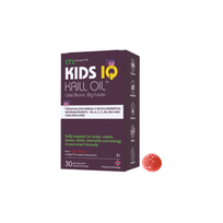 Krilių aliejaus guminukai su Omega-3 ir vitaminais. Maisto papildas