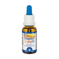 Vitaminai D3 ir K2, aliejus, maisto papildas